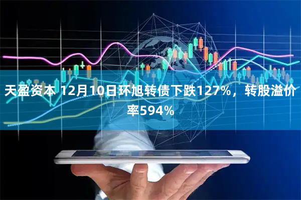 天盈资本 12月10日环旭转债下跌127%，转股溢价率594%